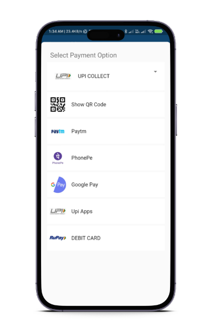 easily load balance into link recharges wallet using upi